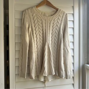 Cream Knit Cabi Sweater